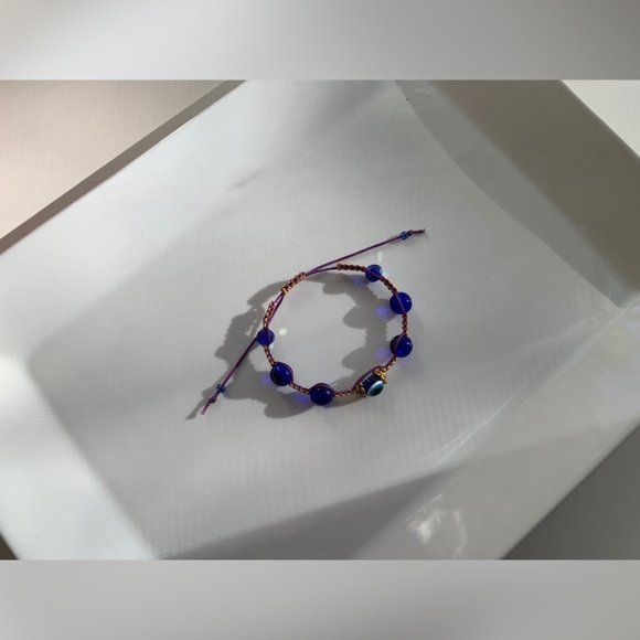 Swarovski Beaded Crochet Handmade Bracelet - Picture 6 of 6